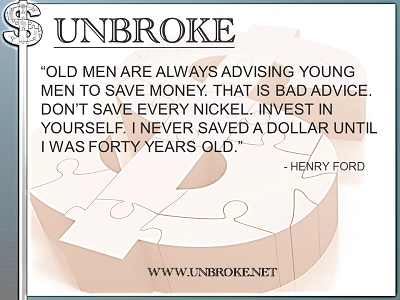 Learning from legends - old men and young men - Henry Ford